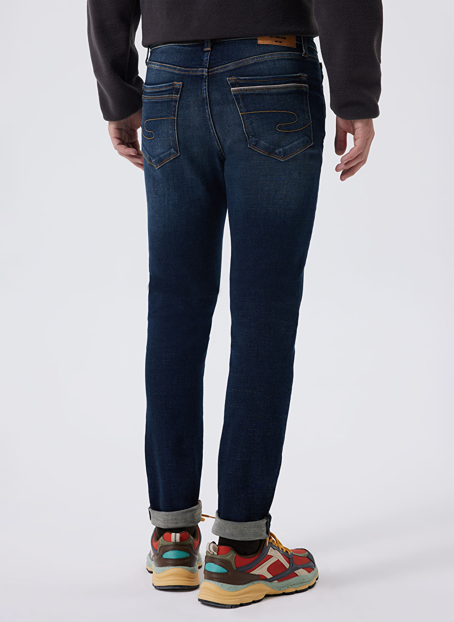  JEFF MID DESERT Skinnt Fit Erkek Denim Pantolon 241 LCM 121057_2