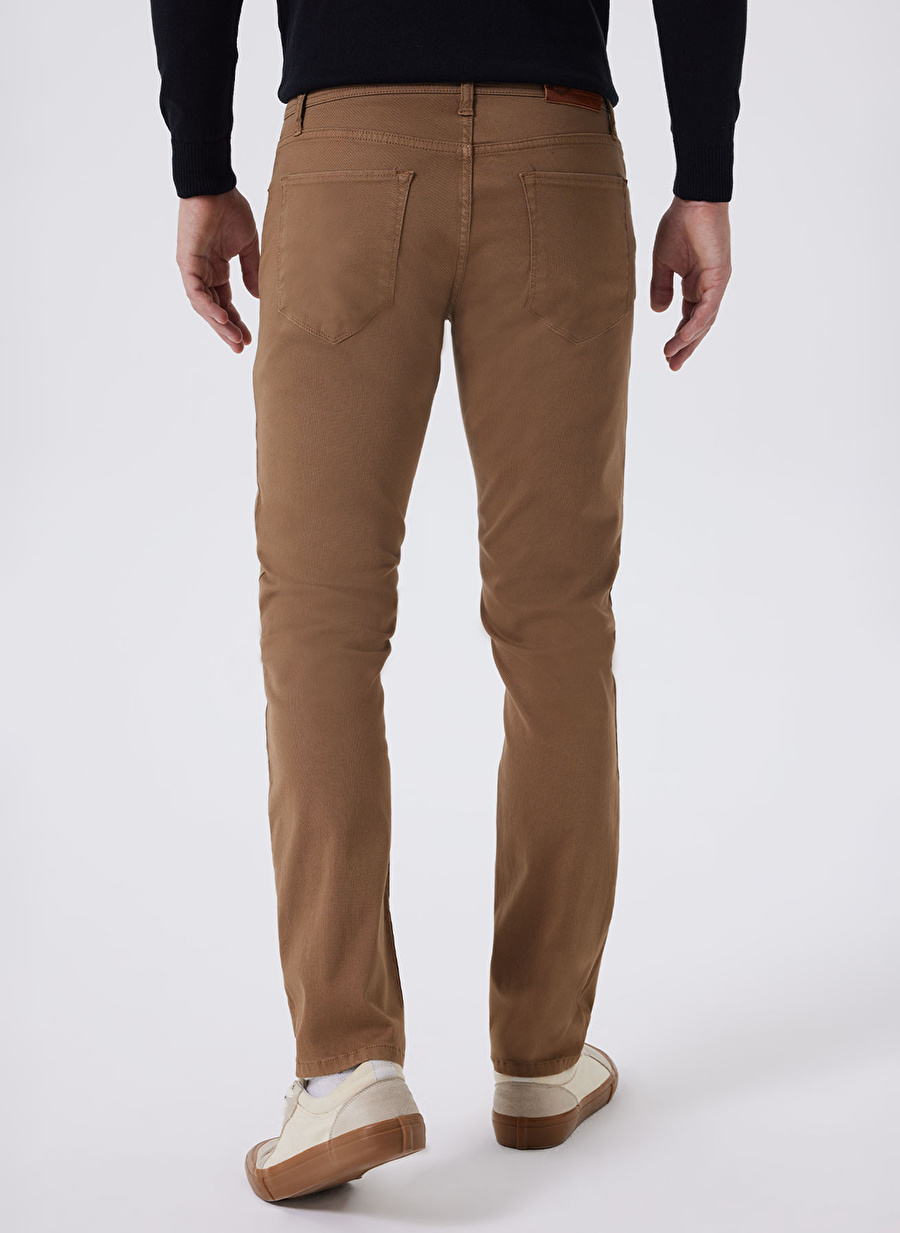 Lee Cooper Normal Bel Slim Straight Taba Erkek Chino Pantolon 241 LCM 221006 JAGGER TABA_2