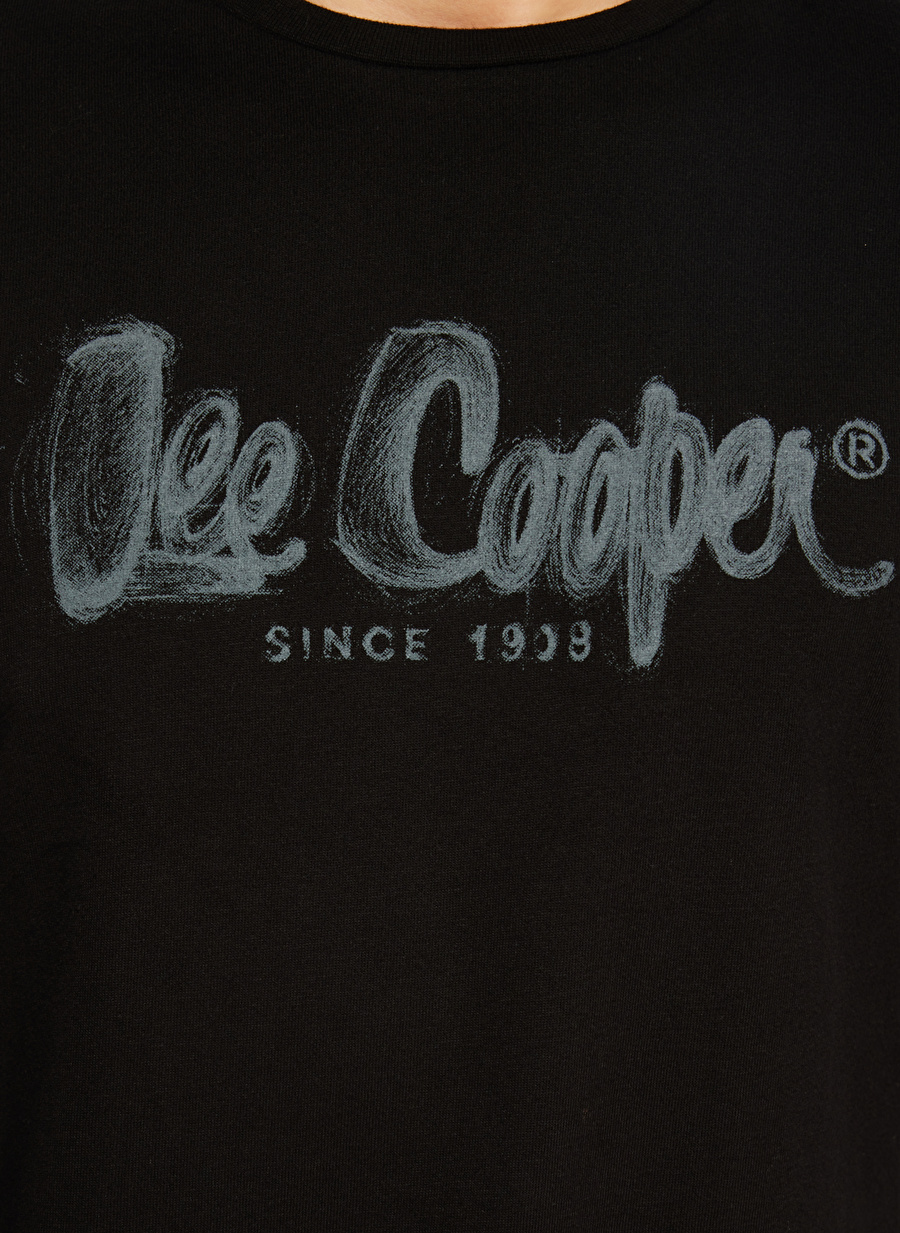 Lee Cooper O Yaka Siyah Erkek T-Shirt 241 LCM 242002 ZAYNE SIYAH_3