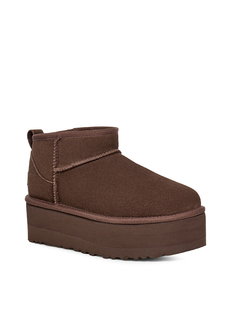 Classic Ultra Mini BURNT CEDAR Platform Kahve Kadın Bot 1135092