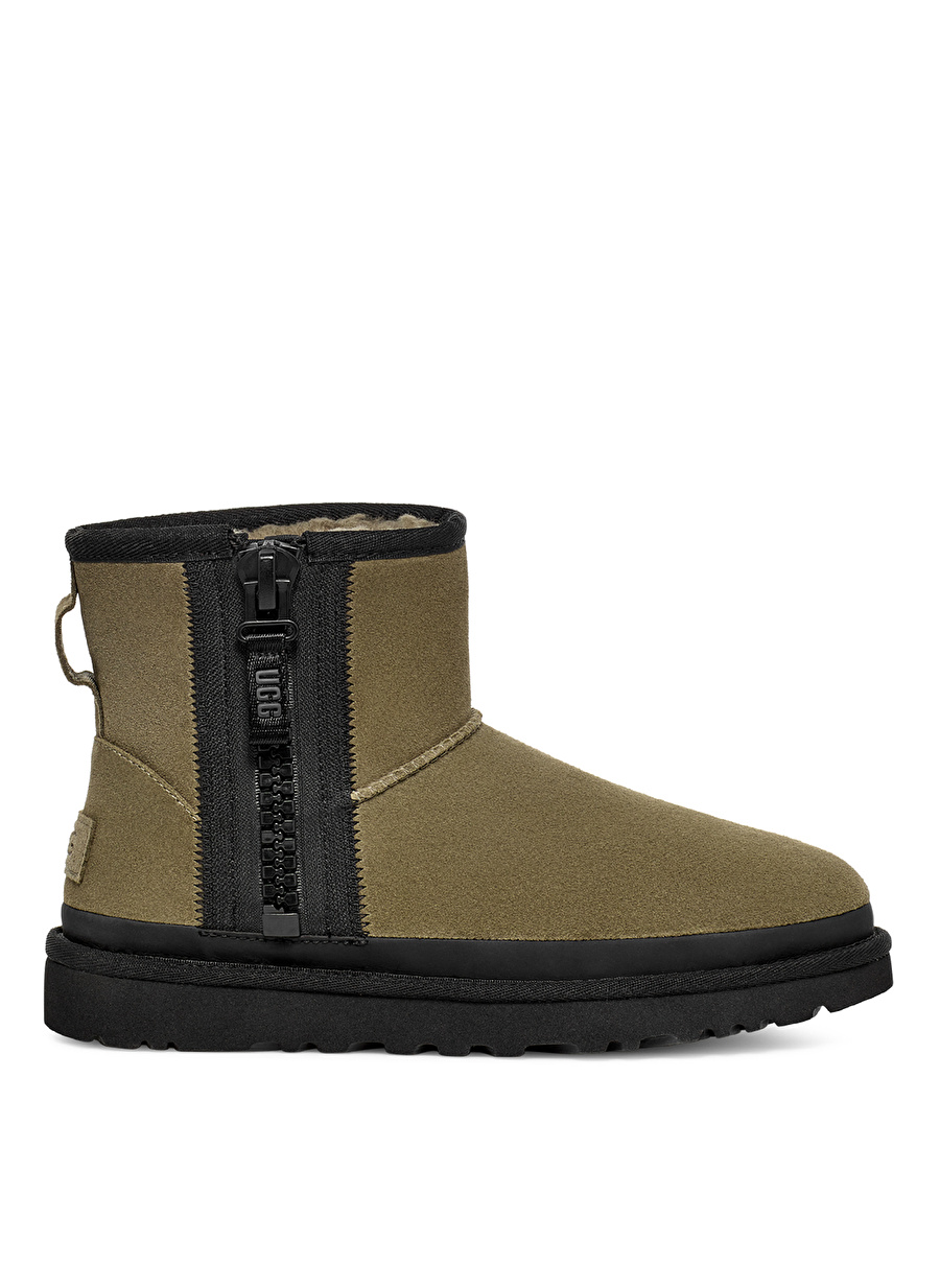 Ugg Haki Kadın Bot CLASSIC MINI ZIPPER TAPE LOGO114403