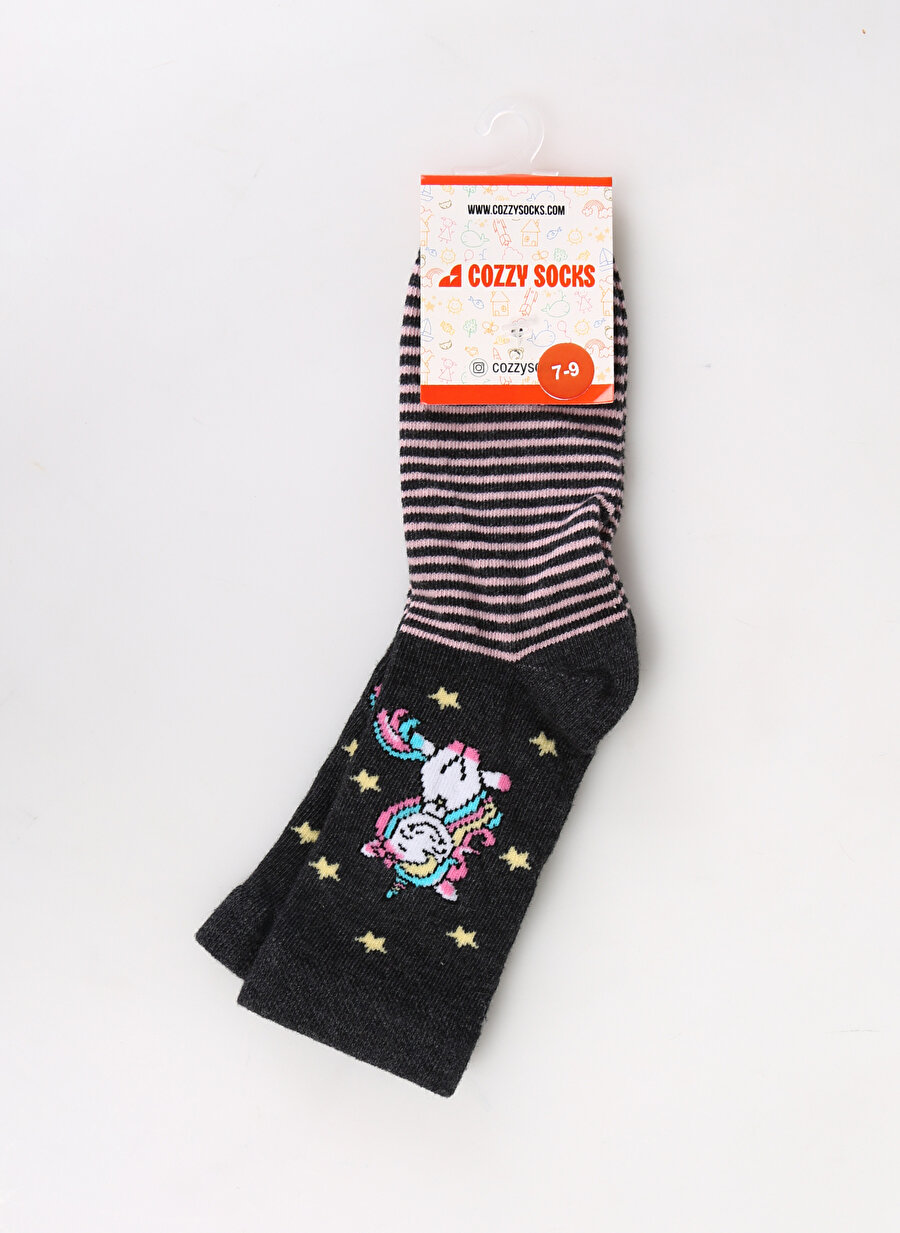 Cozzy Socks Kız Çocuk Soket Çorap COZZY-UNİ-SYH