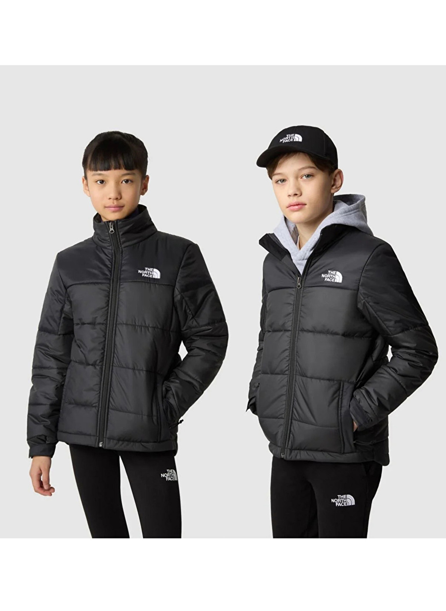 The North Face Siyah Erkek Çocuk Mont NF0A7ZIWKX71 TEEN CIRCULAR  SYNTHET