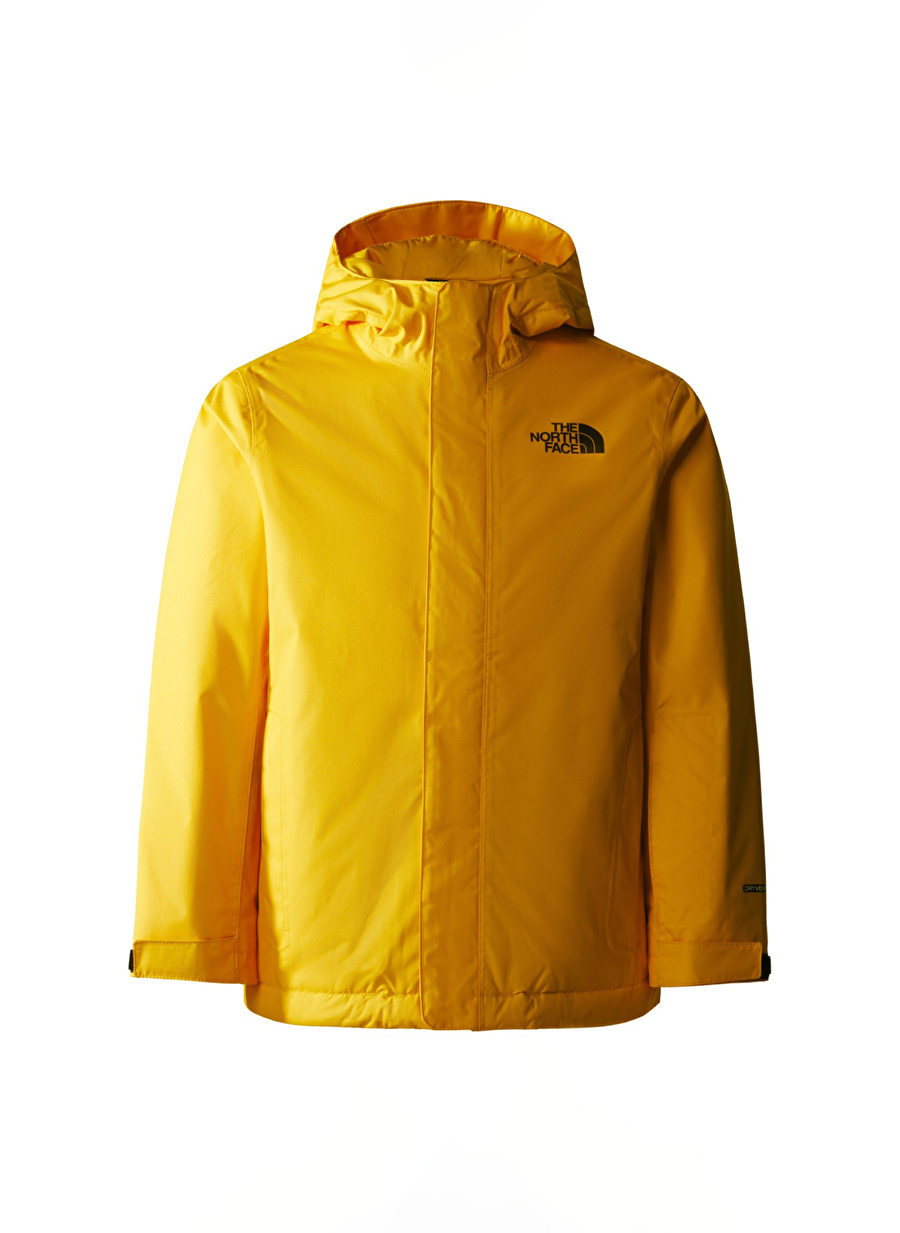 The North Face Sarı Erkek Çocuk Kayak Montu NF0A855456P1 TEEN SNOWQUEST JACKET