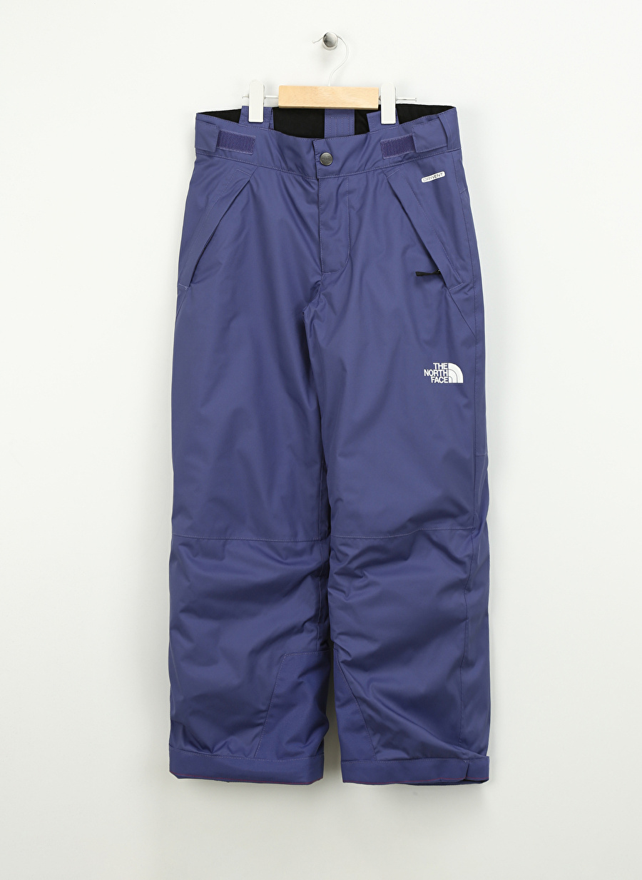 The North Face Lastikli Bel Mavi Erkek Çocuk Kayak Pantolonu NF0A8556I0D1 TEEN SNOWQUEST SUSPEND