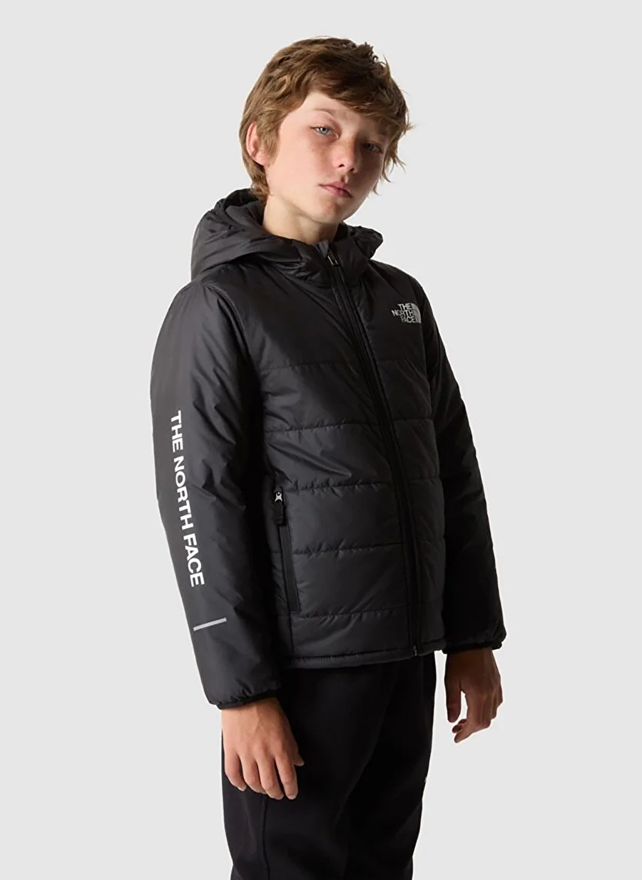 The North Face Siyah Erkek Çocuk Mont NF0A8557JK31 B NEVER STOP SYNTHETIC