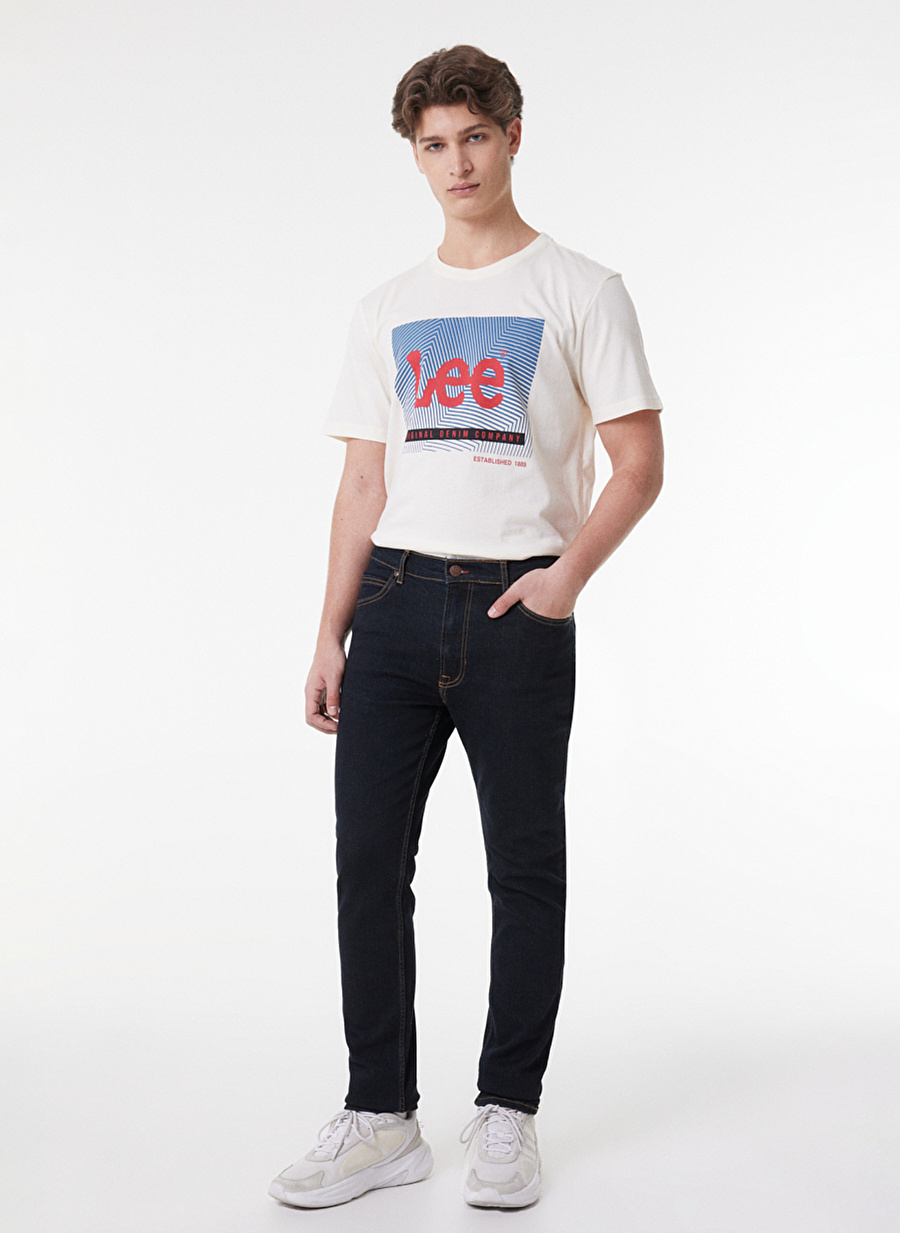 Lee Rider Jean Erkek Normal Bel Slim Fit Denim Pantolon L70105536