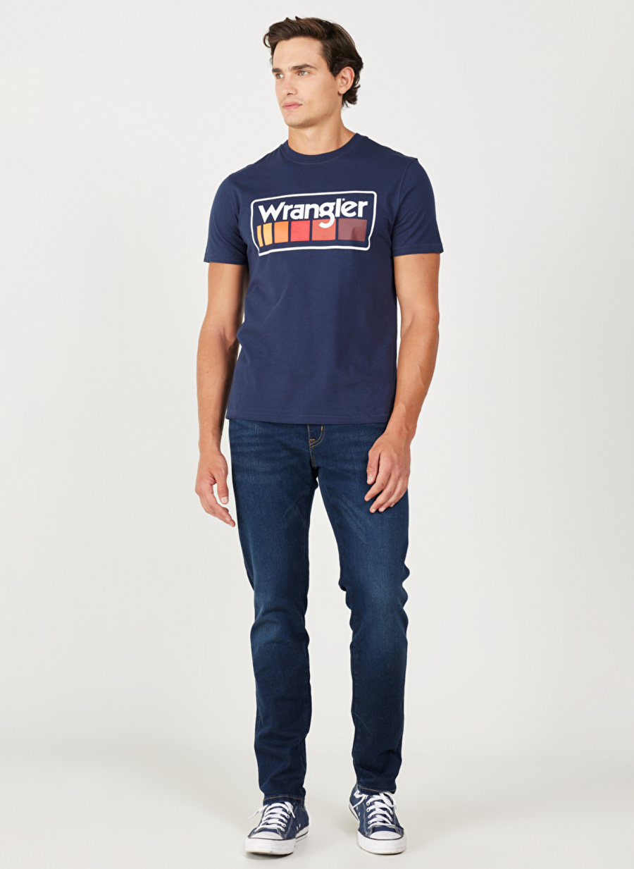 Wrangler Texas Tapered Erkek Düşük Bel Regular Fit Denim Pantolon  W12T017XT