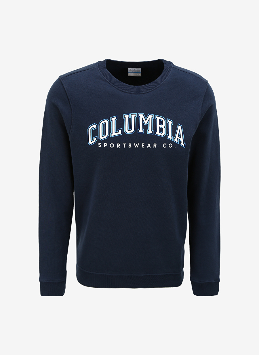 Columbia Koyu Lacivert Erkek O Yaka Sweatshirt CS0351466_CS0351