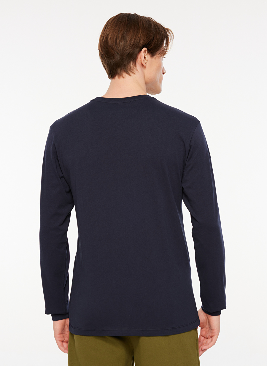 Columbia Lacivert Erkek O Yaka Sweatshirt CS0354472_CS0354 _3