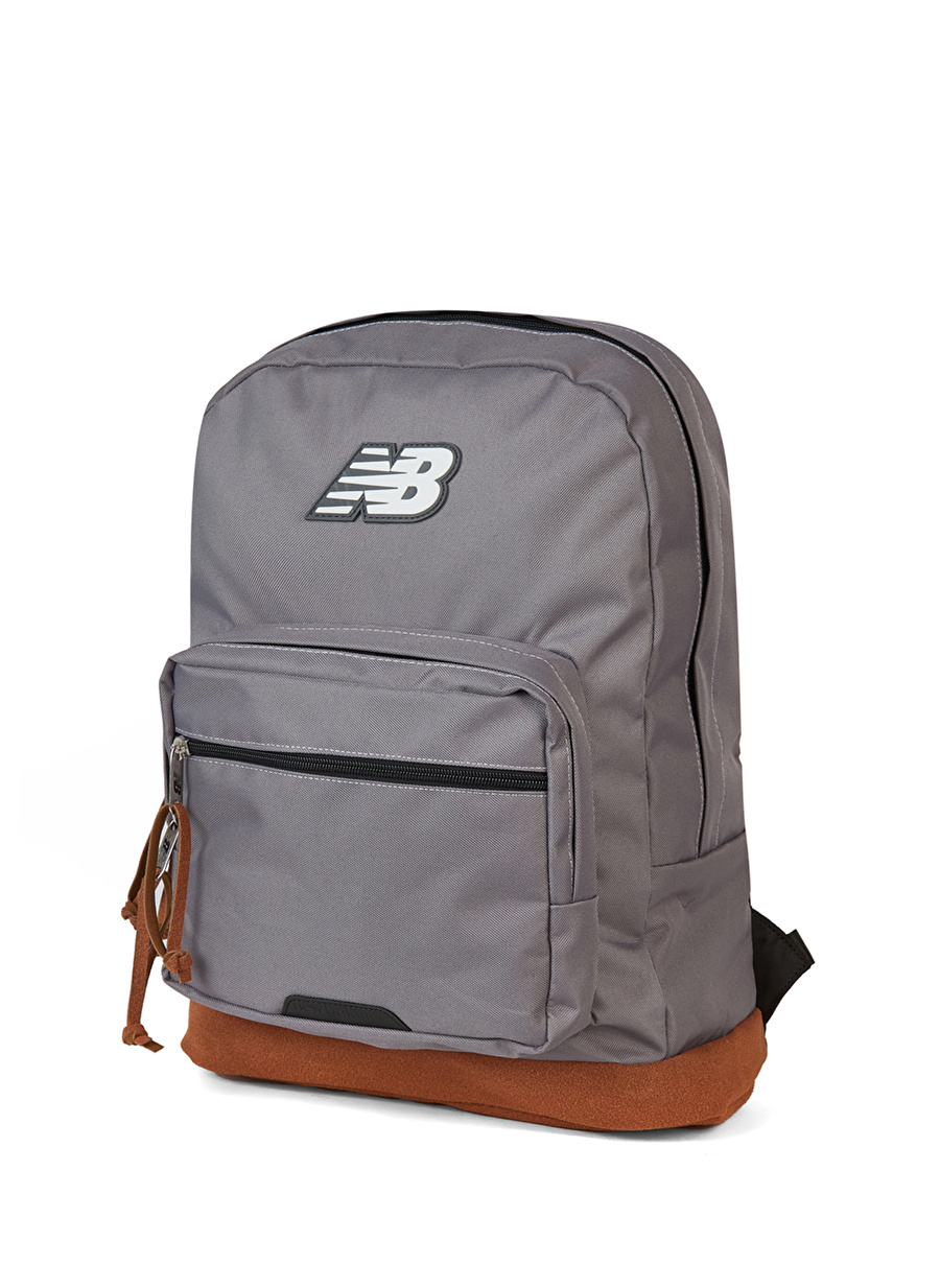 New Balance Gri Unisex 10x31x49 Sırt Çantası ANB3202-AG NB Backpack