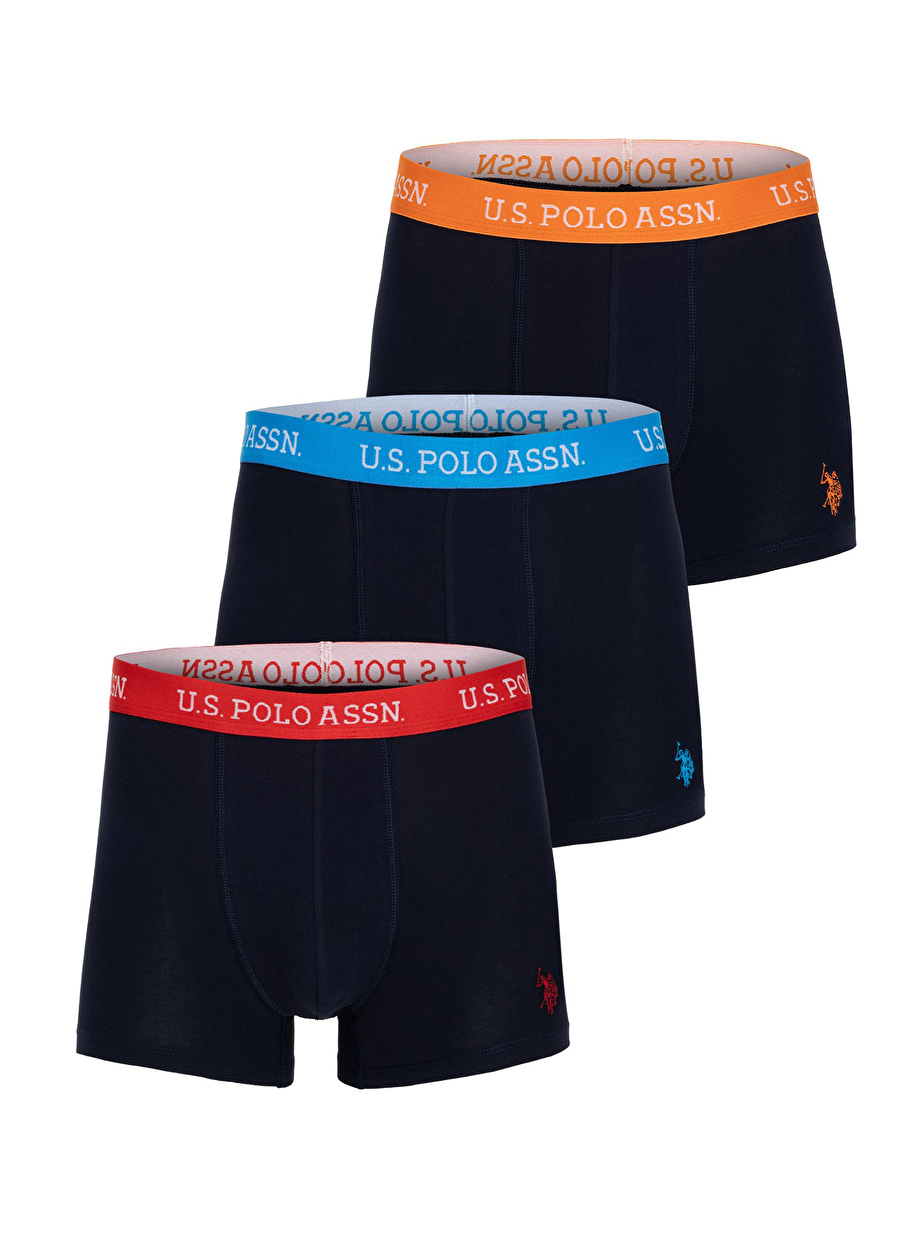 U.S. Polo Assn. Lacivert Erkek Boxer 80253 - BOXE, VR033Lacivert, 2X LAR