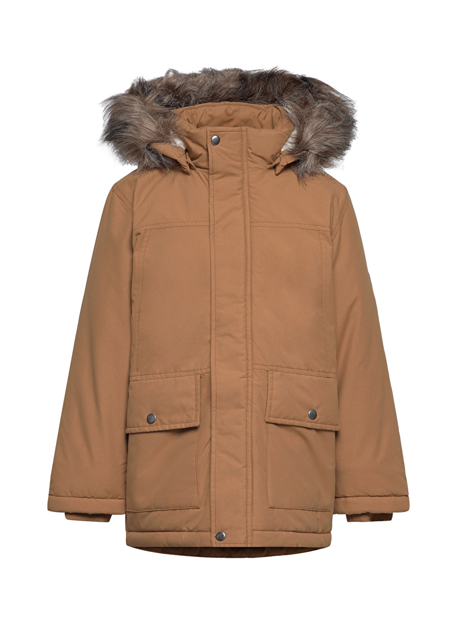 Name İt Kahve Erkek Çocuk Mont NKMMARLIN PARKA JACKET  PB