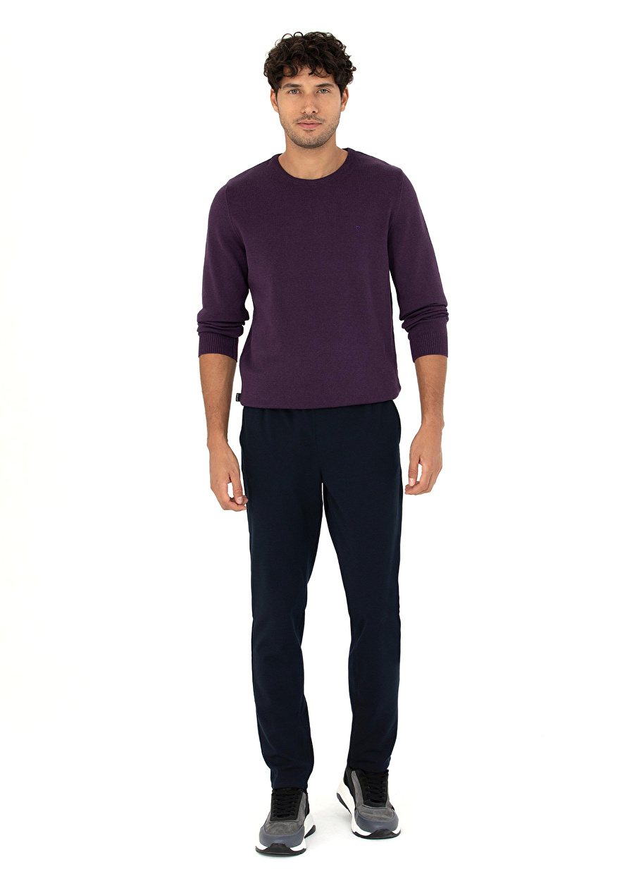 Pierre Cardin Normal Bel Normal Paça Slim Fit Lacivert Erkek Pantolon CEARA