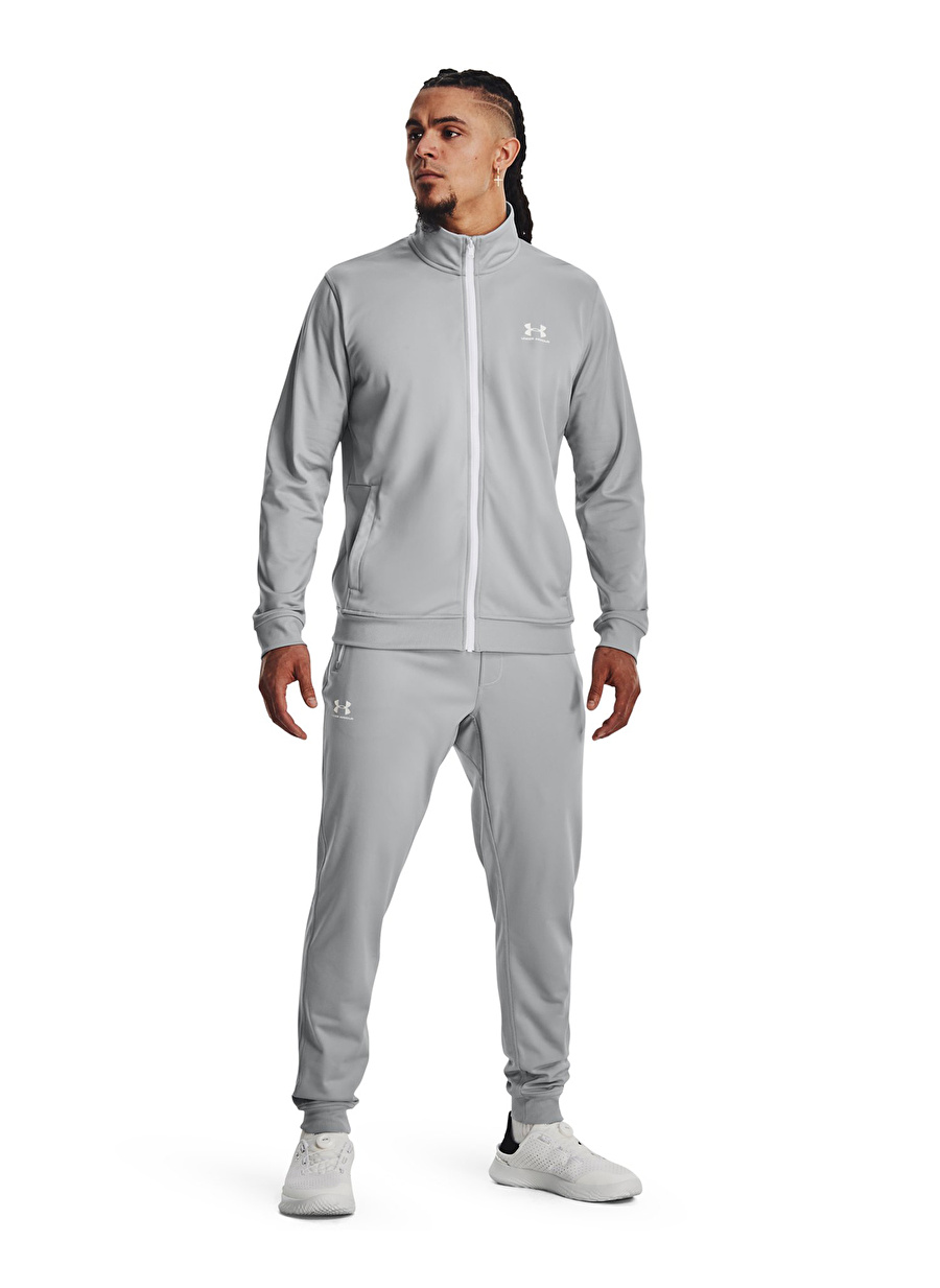 Under Armour Gri Erkek Eşofman Altı 290261-011 SPORTSTYLE TRICOT JOGGER  _2