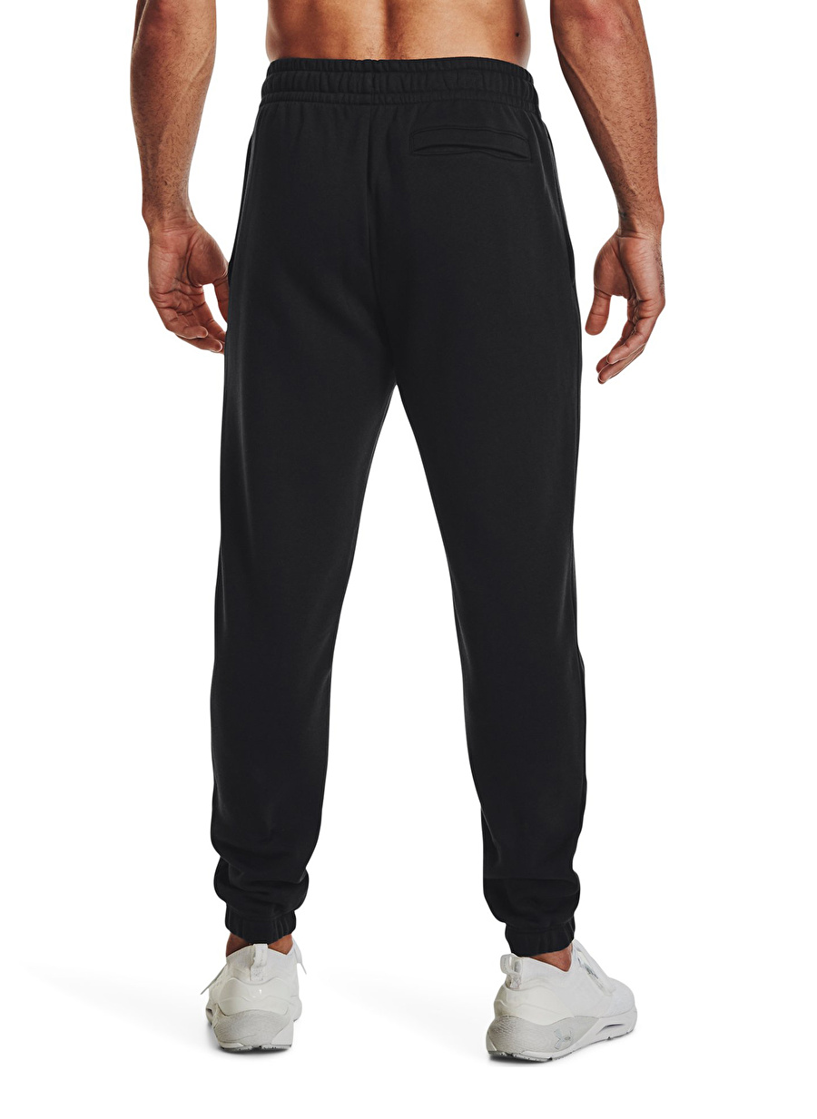 Under Armour Siyah Erkek Eşofman Altı 3882-001 UA Essential Fleece Jogger  _1