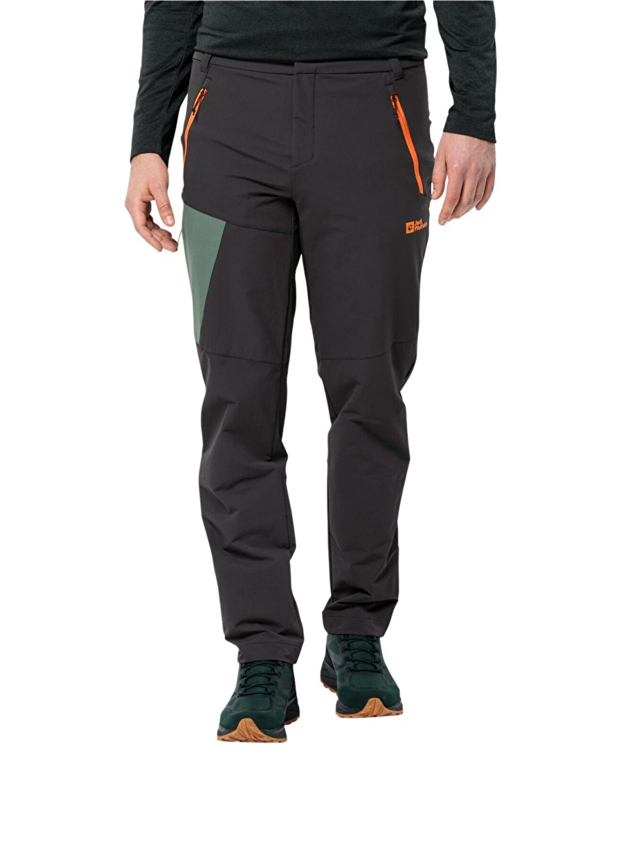 Jack Wolfskin Antrasit Erkek Outdoor Pantolonu Glastal Winter Pants