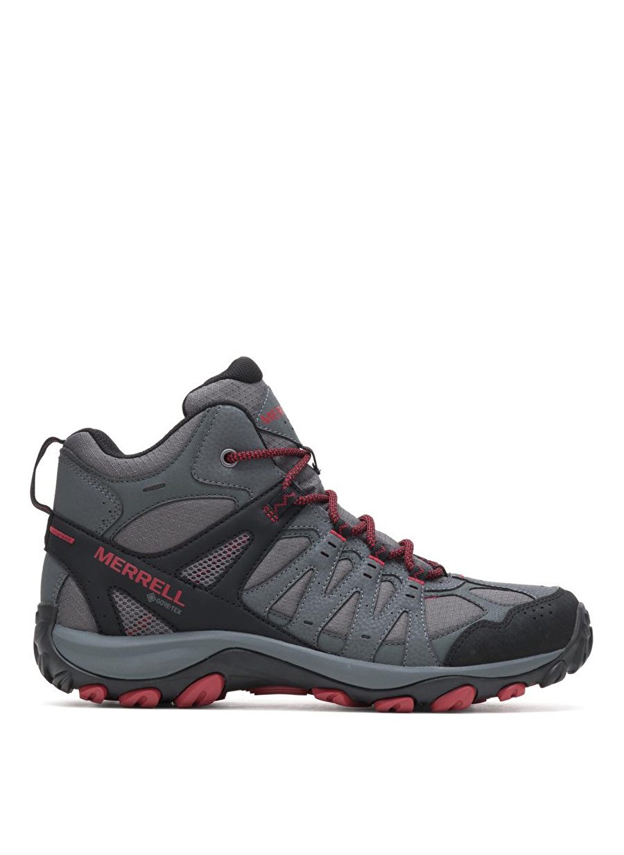 Merrell Gri Erkek Gore-Tex Outdoor Bot J135501Accentor 3 Sport Mid Gtx