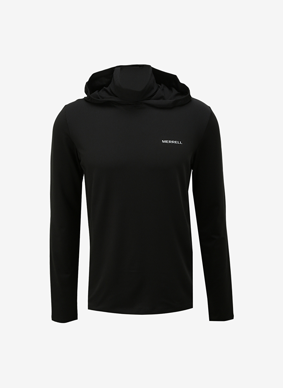 Merrell Siyah Erkek Kapüşon Yaka Sweatshirt M23TRAINTrain