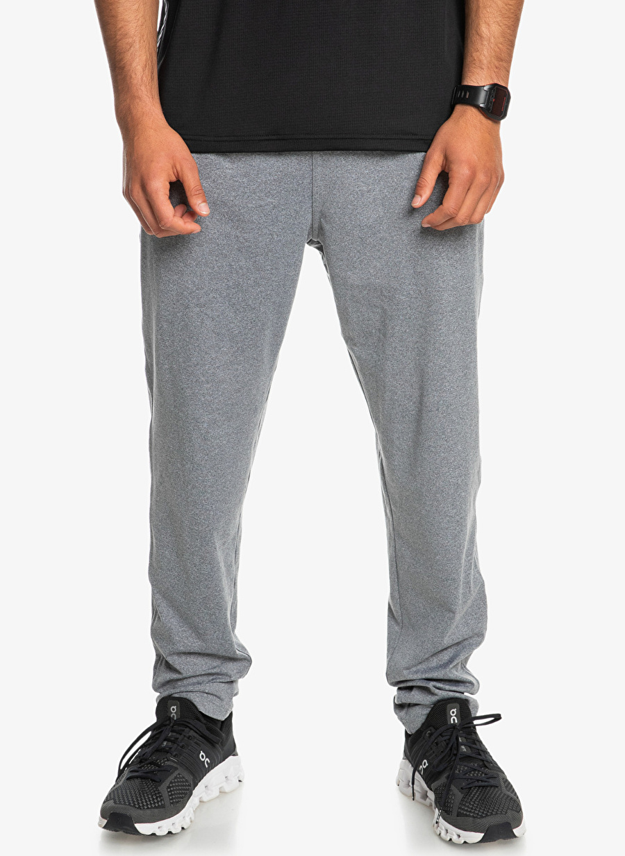 Quiksilver Gri Erkek Regular Fit Eşofman Altı EQYFB03340 Knit Training Jogger