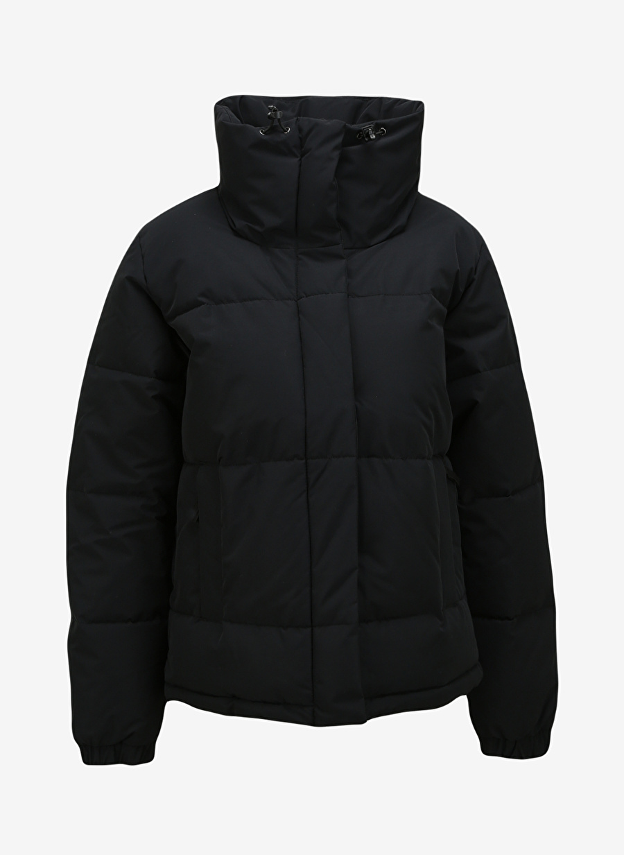 Quiksilver Siyah Kadın Dik Yaka Ceket ERJJK03556 Winter Rebel Jk