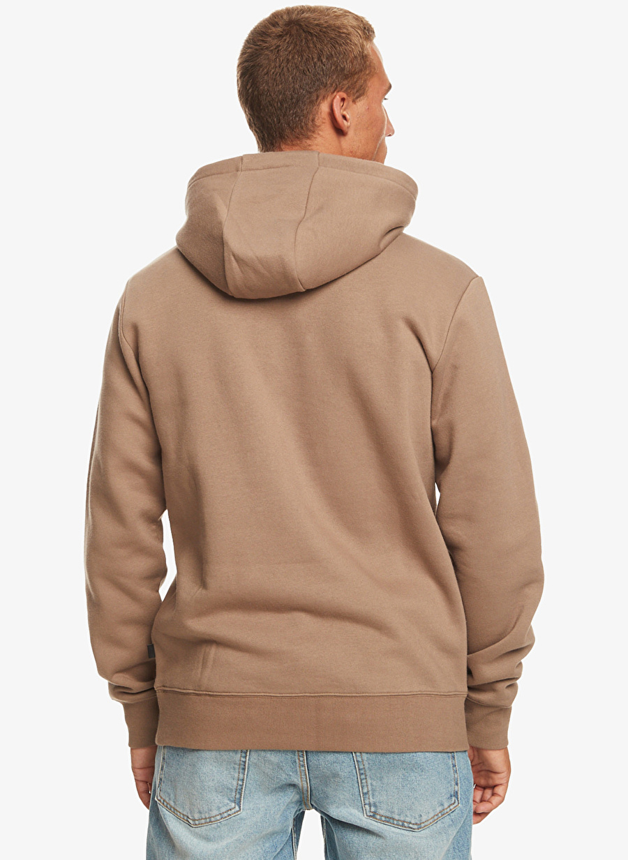 Quiksilver Kahve Erkek Sweatshirt EQYFT04450 Big Logo Hood