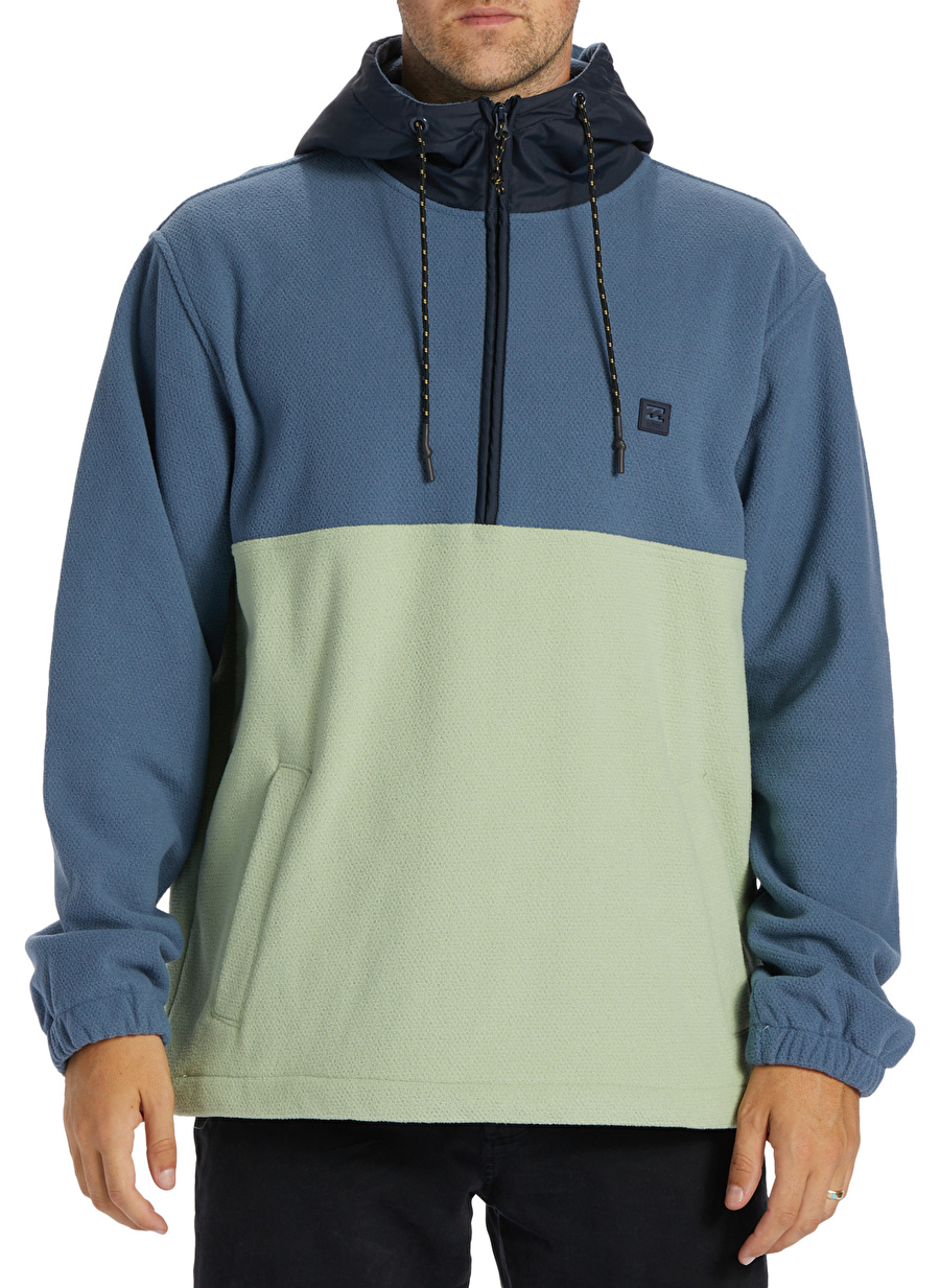 Billabong Mavi Erkek Kapüşon Yaka Polar Sweatshırt ABYFT00317 Boundary Pullover