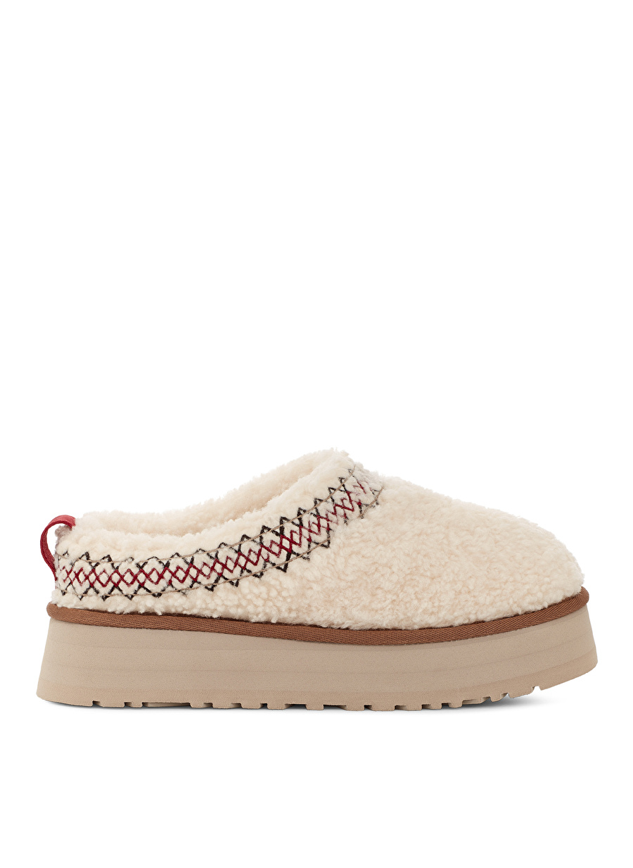 Ugg Bej Kadın Deri Terlik TAZZ UGG BRAID1143976