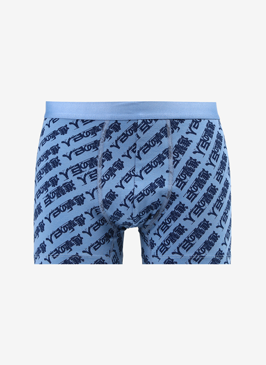 Never Say Never Erkek Mavi Teens Titan  Boxer BYL3698