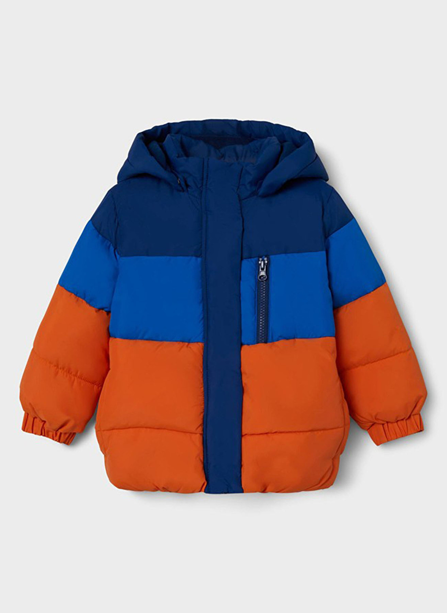 Name İt Turuncu Erkek Bebek Mont NMMMEKKI PUFFER JACKET