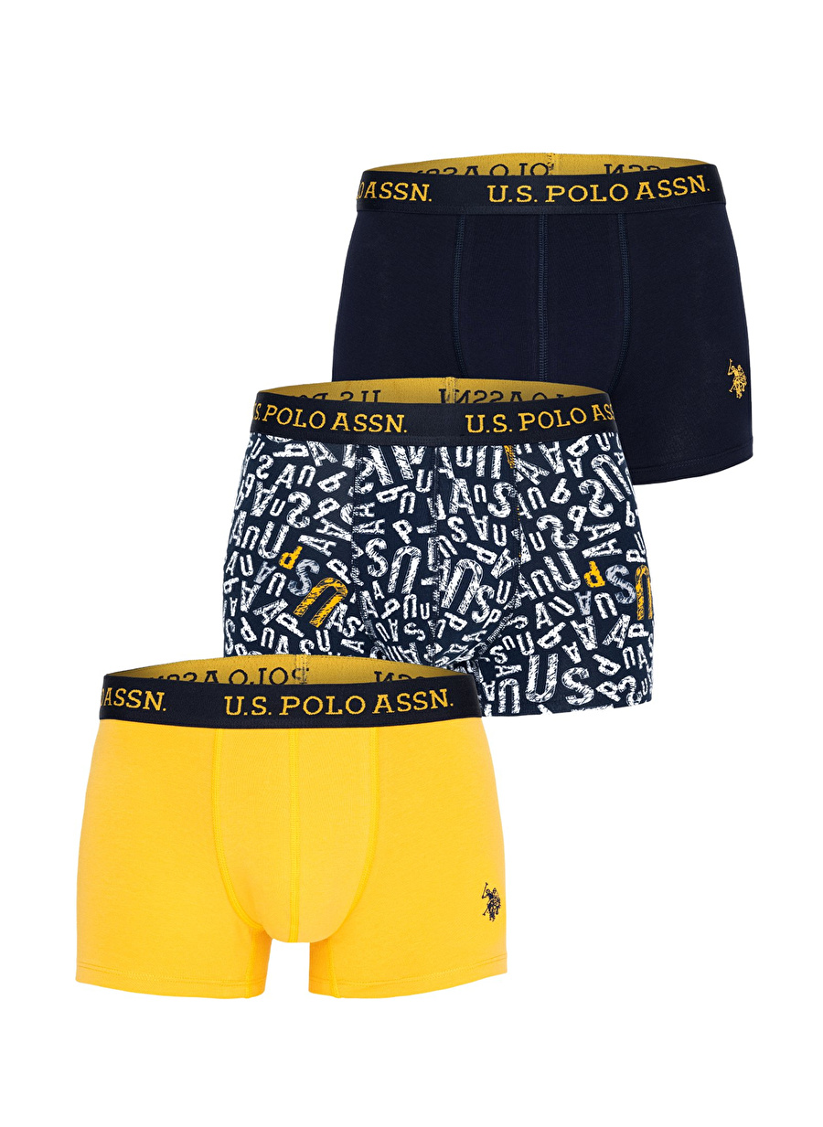 U.S. Polo Assn. Lacivert Erkek Boxer I081SZ0IA.000.3BMDLSM