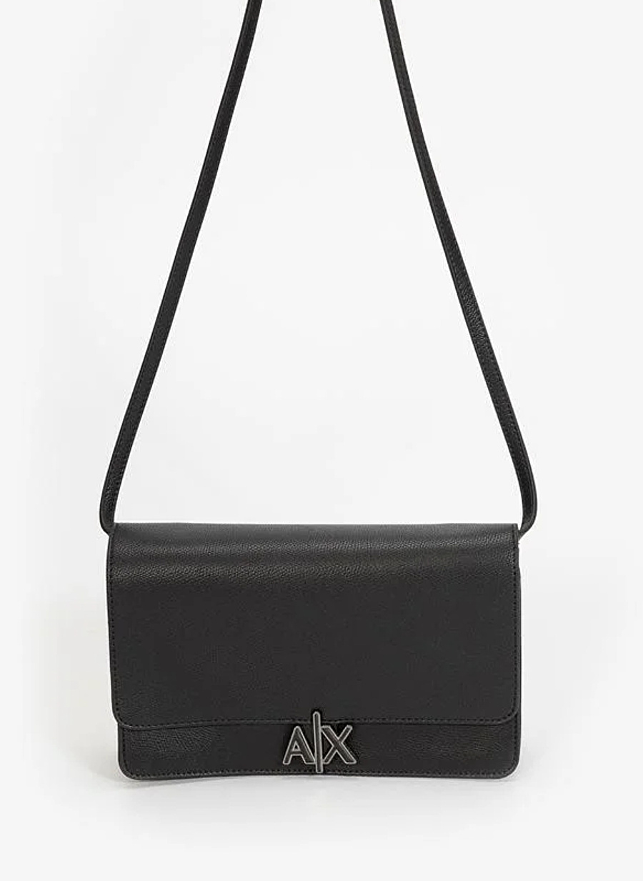 Armani Exchange Siyah Kadın 25x20x10 cm Çapraz Çanta 942979CC78800020