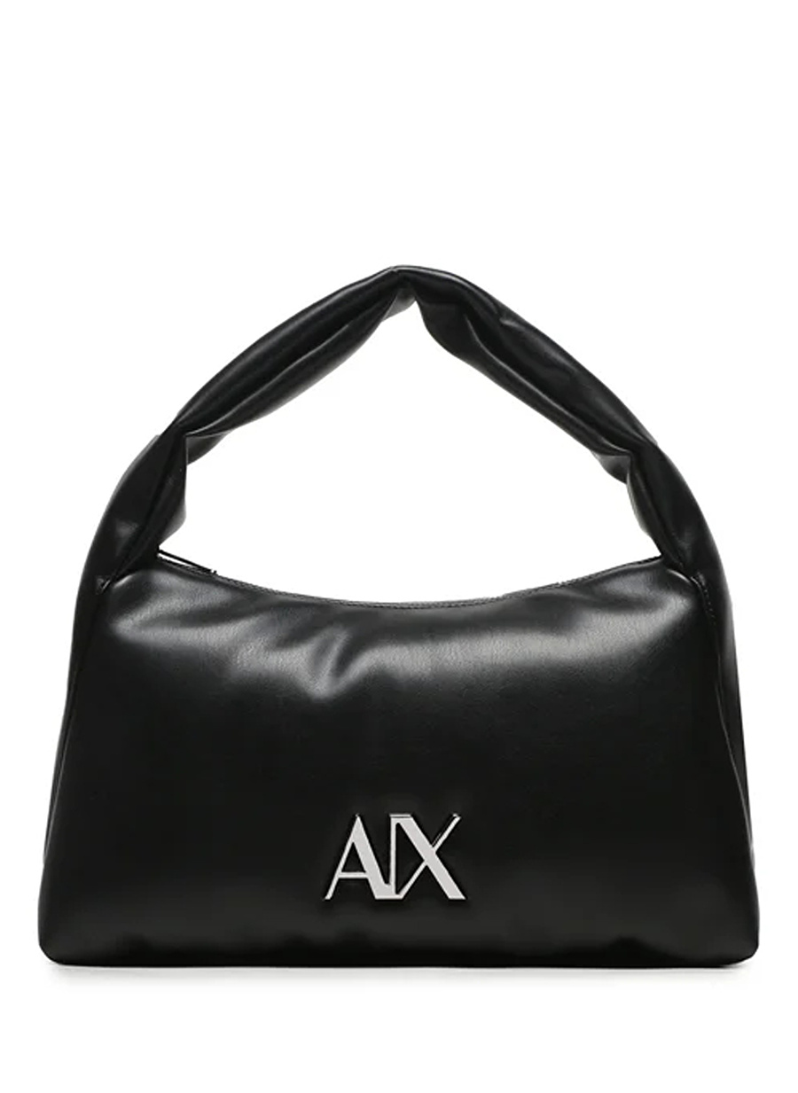 Armani Exchange Siyah Kadın 25x20x10 cm Omuz Çantası 9429583F76800020