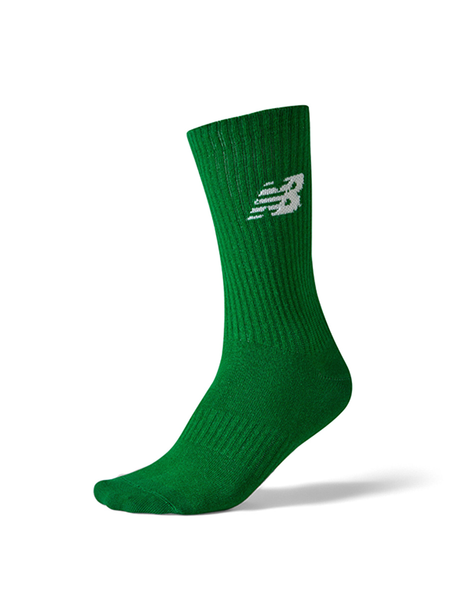 New Balance Yeşil Unisex Çorap ANS3206-TPG-NB Lifestyle Socks