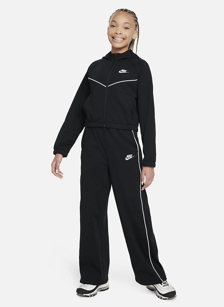 Nike Kız Çocuk Eşofman Takımı FD2948-010 G NSW HR TRACKSUIT HD FZ