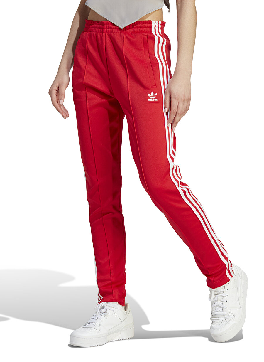 adidas Kırmızı Kadın Eşofman Altı IK6603-SST CLASSIC TP