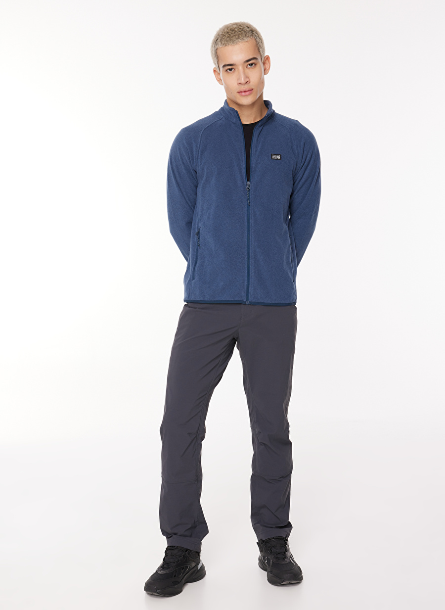 Mountain Hardwear Lacivert Erkek Dik Yaka Polar Sweatshırt 2048251425_OM0056