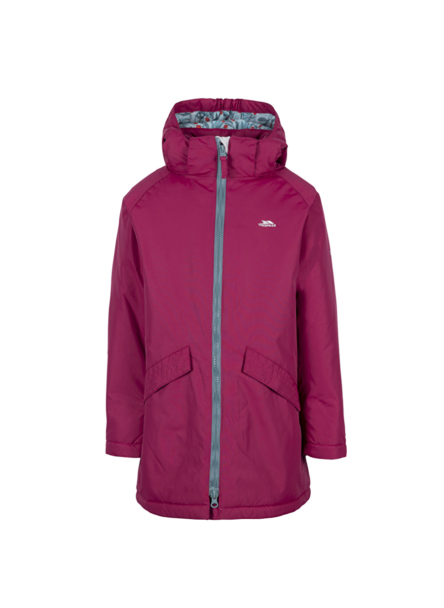 Trespass Bordo Kız Çocuk Mont OBSERVE- FEMALE RAINWEAR JACKET TP5