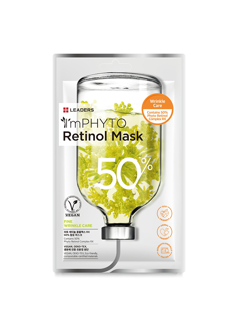 Leaders Imphyto Retinol İçerikli Vegan Maske