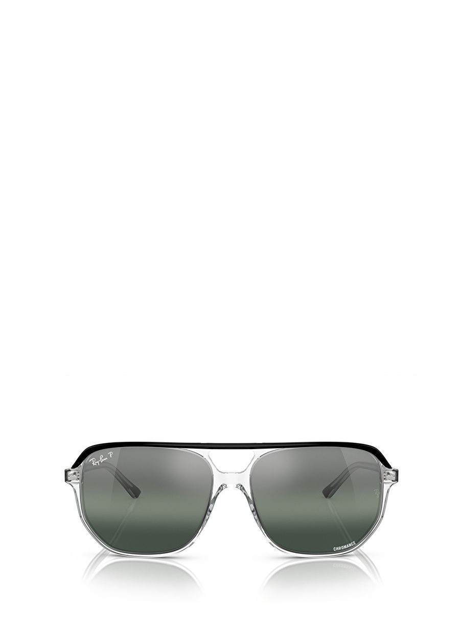 Ray-Ban Bill One RB2205 Geometrik Siyah Polarize Unisex Güneş Gözlüğü