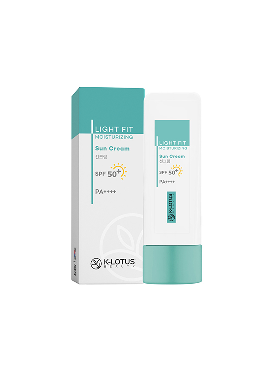 K-Lotus Beauty Light Fit Yüz ve Vücut SPF 50+ Nemlendirici Güneş Kremi PA++++ 50ml