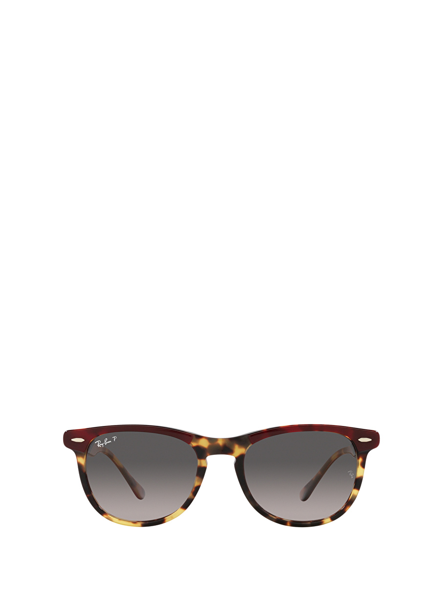 Ray-Ban Eagle Eye RB2398 Dikdörtgen Bordo Polarize Unisex Güneş Gözlüğü