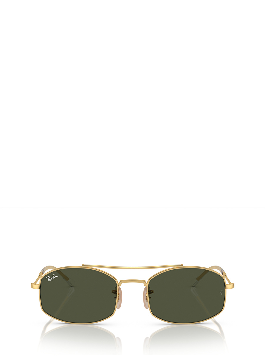 Ray-Ban RB3719 Oval Altın Unisex Güneş Gözlüğü