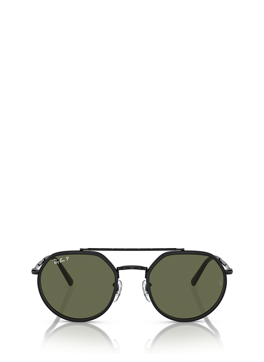 Ray-Ban RB3765 Geometrik Siyah Polarize Unisex Güneş Gözlüğü