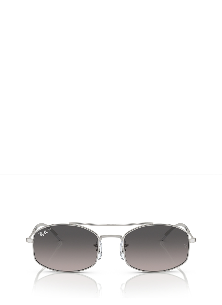 Ray-Ban RB3719 Oval Metal Polarize Unisex Güneş Gözlüğü