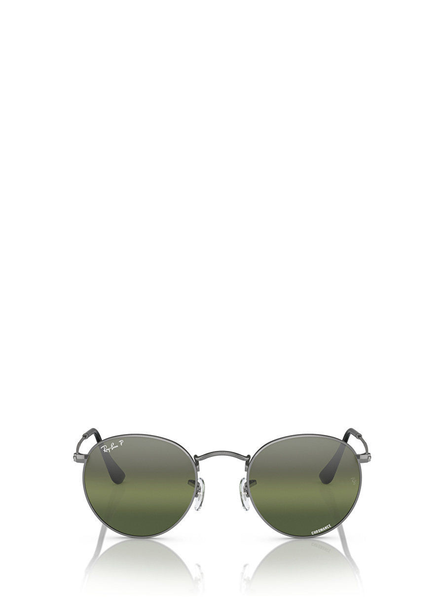 Ray-Ban Round Metal Chromance RB3447 Yuvarlak Metal Polarize Erkek Güneş Gözlüğü