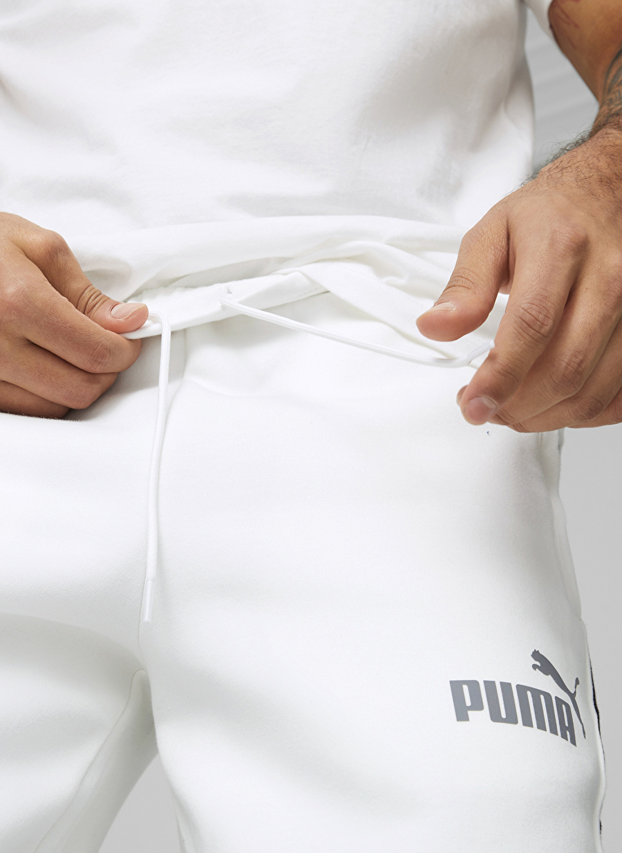 Puma 53811802 BMW MMS MT7 Track Pants Beyaz Erkek Eşofman Altı   _4