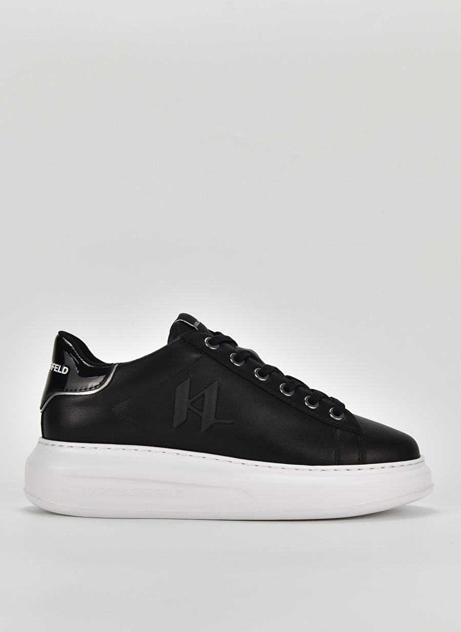 KARL LAGERFELD Siyah Kadın Deri Sneaker KL62515000