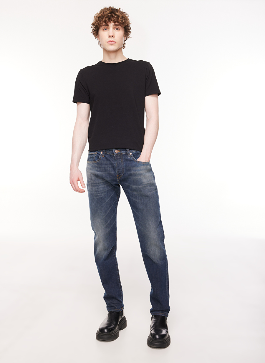 Denim Trip Normal Bel Slim Fit Erkek Denim Pantolon DT10373_CORK Regular Slim Fit