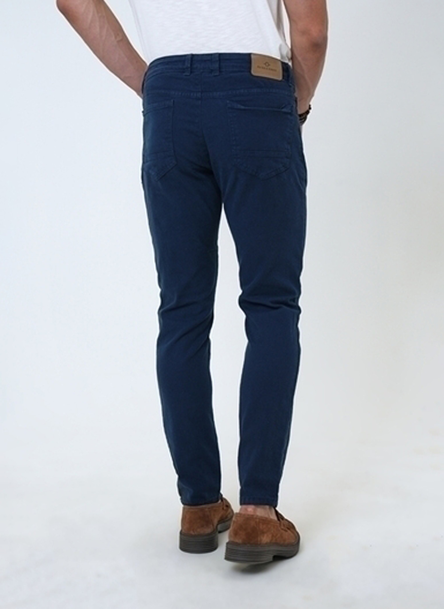 Back and Bond Normal Bel Normal Paça Slim Fit Lacivert Erkek Pantolon B33W32000_3